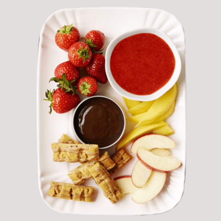 Chocolate Fruit Fondue Recipe